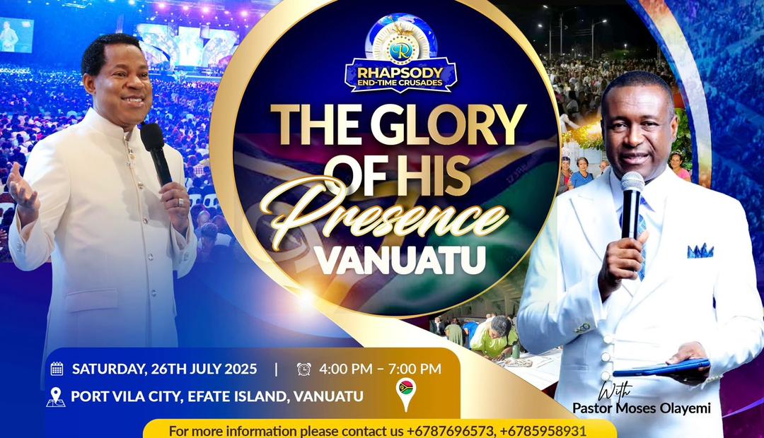 Rhapsody End-Time Crusades - The Glory of His Presence(Port Vila City)